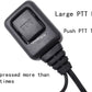 2-Pin Kenwood Security Earpiece – PTT & Mic Included, Pack of 5